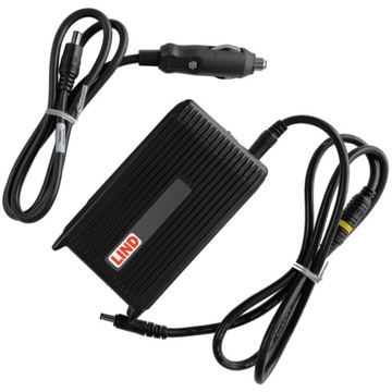 ZASILACZ SAMOCHODOWY LIND DLA DELL 90W | WTYK 4,5mm