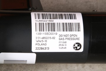 BMW I3 L01 TLUMIČ LEVÝ PŘEDNÍ 6852215