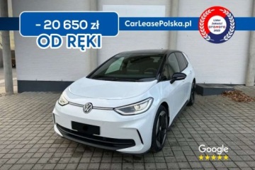 Volkswagen 2025 Volkswagen ID.3 Dach panoramiczny Kamera cafania Od reki Wynajem Leasi