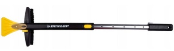 СКРЕБОК ДЛЯ ОКОН И ВРАЩАЮЩАЯСЯ ЩЕТКА 2в1 ТЕЛЕСКОПИЧЕСКИЙ ТВЕРДЫЙ DUNLOP