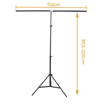 НАБОР ДЛЯ ФОНОВ ТИП Т 152х200 БЕЛЫЙ ФОН ПВХ 100х200