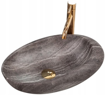 Umywalka Ceramiczna Roxy Stone Kamień Imitacja