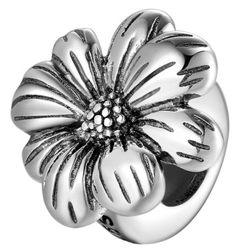 Charms Zawieszka Charms Stoper Kwiatek Srebro 925 Charmsy Trusky