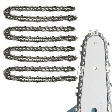 ЦЕПЬ ДЛЯ БЕНЗИНОВОЙ ЦЕПНОЙ ПИЛЫ 4ШТ 6 ДЮЙМОВ 37 ЗВЕНИЙ