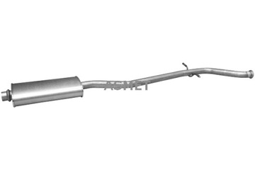 ASMET TŁUMIK UKŁADU WYDECHOWEGO PRZÓD PEUGEOT 406 2.0D 06.98-04.04