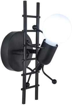 Humanoid kreatywna lampa ścienna wewnętrzna lampa