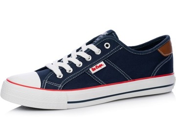 LEE COOPER MĘSKIE TRAMPKI NISKIE GRANATOWE r. 43