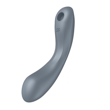 Satisfyer Curvy Trinity 1 stymulator łechtaczki z wibracjami Grey P1