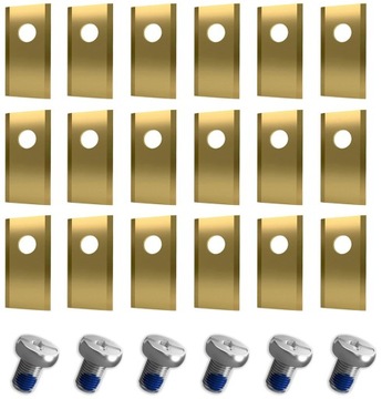 ЛЕЗВИЯ ДЛЯ КОСИЛКИ-РОБОТА PARKSIDE ЛЕЗВИЯ ДЛЯ РОБОТА-КОСИЛКИ PMRA 20V TYTAN 9 шт.