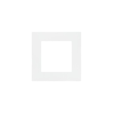 Ramka pojedyncza 1-krotna biała Simon55 TR1/111