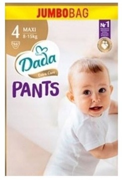 Pieluchy Pieluchomajtki Dada ExtraCare Pants 4 / 8-15 kg / 66 szt.