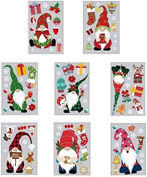 NAKLEJKI ŚWIĄTECZNE NA OKNO SZYBĘ ŚWIĘTA DEKORACJE