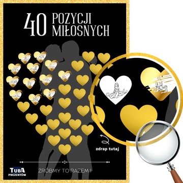 PLAKAT ZDRAPKA KAMASUTRA POZYCJE MIŁOSNE DLA CHŁOPAKA DZIEWCZYNY