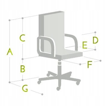 GREEN Vire Halmar вращающееся молодежное кресло