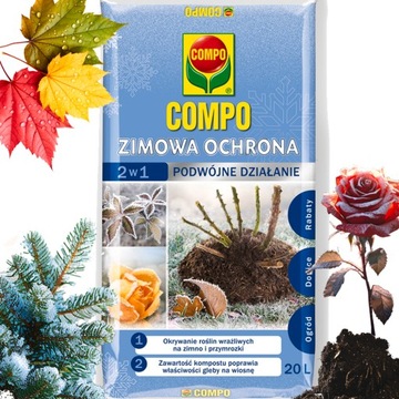 PODŁOŻE DO KWIATÓW ROŚLIN i PALM ZIEMIA UNIWERSALNA Z NAWOZEM COMPO 5L