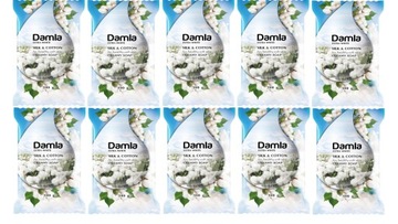 10 X DAMLA MYDŁO W KOSTCE JEDWAB I BAWEŁNA 100G