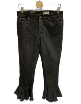 Spodnie Czarne L 32 Vero Moda Rozszerzne Nogawki