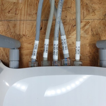 Термотрубка для Brother HS211 5,8мм Белая HSe-211