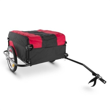 PRZYCZEPKA ROWEROWA TRANSPORTOWA BAGAŻOWA SKŁADANA WÓZEK DO ROWERU 60KG