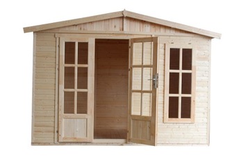 Domek ogrodowy drewniany, Szopa na narzędzia -6m²