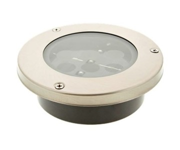 Lampa solarna gruntowa 3 LED zimna 12,5x4cm 1szt.