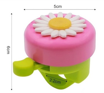 ДЕТСКИЙ ВЕЛОСИПЕДНЫЙ ЗВОНОК, СТАЛЬНОЙ ЦВЕТОК, МЕТАЛЛИЧЕСКИЙ ВЕЛОСИПЕДНЫЙ ЗВОНОК, НОВЫЙ ГРОМКИЙ