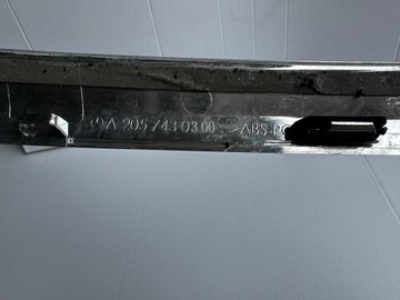 CHRÓM LIŠTA KRYT ZADNÍ A2057430300 MERCEDES W205 C