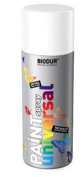 Spray biały 400ml POŁYSK Biodur Lakier