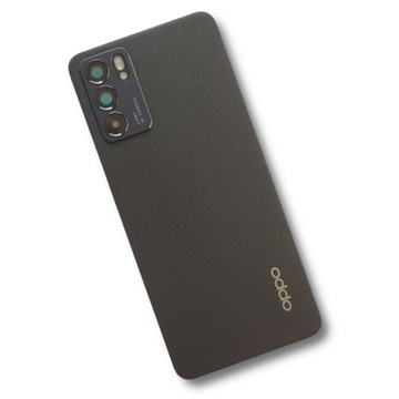 Oryginalna Klapka Baterii Oppo Reno 6 5G Czarna