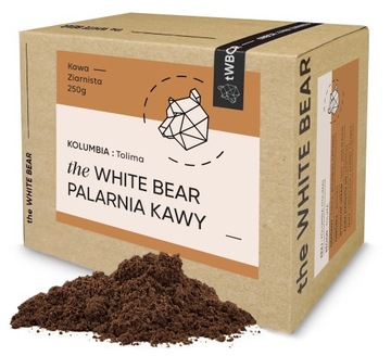 MIELONA ŚWIEŻA KAWA Z PALARNI the WHITE BEAR 250