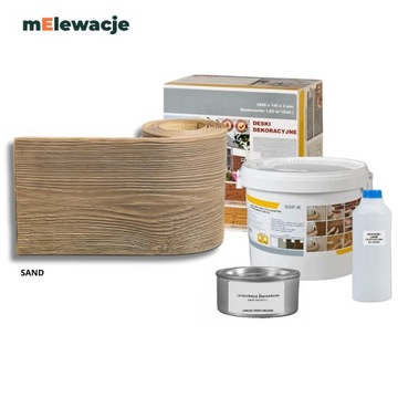 Deska Elewacyjna Elastyczna zestaw SAND 18 cm