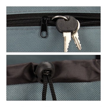 Складная сумка-тележка для покупок со съемной сумкой