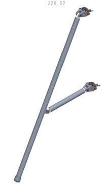 RUSZTOWANIE ALU DRABEX RA-600R-R WYS.ROB.7,21M