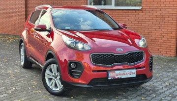 Kia Sportage IV SUV 1.6 GDI 132KM 2017 Kia Sportage IV 1.6i 132PS 105tys km Salon Polska Navi Kamera Piękna Bordo, zdjęcie 16