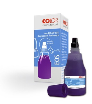 TUSZ PIECZĄTEK FLASHOWYCH FLASH COLOP EOS PREMIUM WYSOKA JAKOŚĆ DOZOWNIK