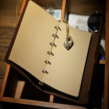 БЛОКНОТ ПУТЕШЕСТВЕННИКА ДНЕВНИК РЕТРО ВИНТАЖНЫЙ ЖУРНАЛ - КОРИЧНЕВЫЙ