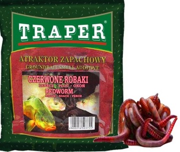 Atraktor zapachowy Traper Czerwone Robaki 250g