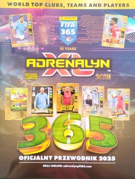 АЛЬБОМ на 540 КАРТ FIFA 365 2025 10 ЛЕТ + БЕСПЛАТНЫЕ футбольные карточки