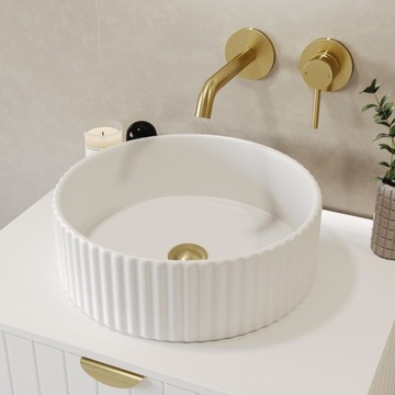 VELDMAN КЕРАМИЧЕСКАЯ НАСТОЛЬНАЯ РАКОВИНА, RURATED, ВЕРОНА