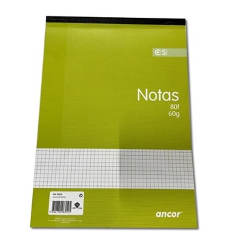 Notes notatnik blok wyrywany A4 biuro 80 k kratka