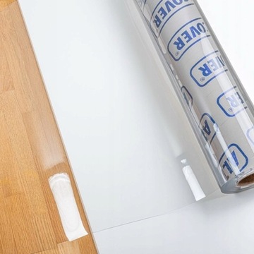 Folia przezroczysta PVC 1mm 200cm 15MB PEŁNA ROLKA | wytrzymała folia PCV