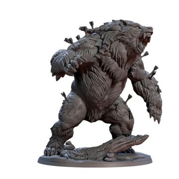 Uul-Bavgar the Giant Bear RPG DnD D&D Pathfinder