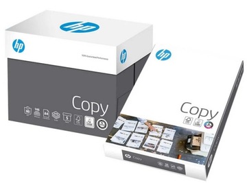 PAPIER KSERO x 5 RYZ = 2500 arkuszy A4 80g/m2 - HP COPY