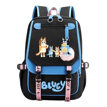 Студенческий рюкзак Bluey большой вместительности с USB-зарядкой