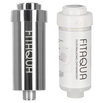 FILTR PRYSZNICOWY + FILTR PRALKOWY FITAQUA ZESTAW