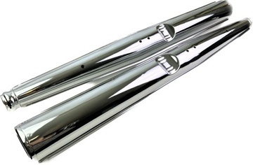 Tłumiki Jawa 350 TS 638 95 cm 12V SPORT Duells