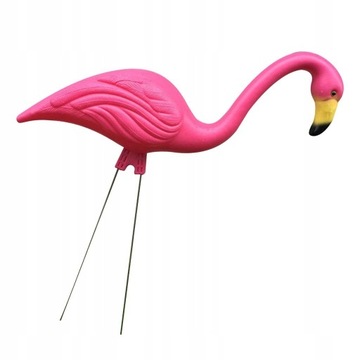 Dekoracje ogrodowe Pink Flamingo - Patrząc w dół