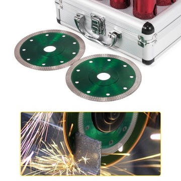 Алмазная кольцевая пила VEVOR с 2 лезвиями 20-68