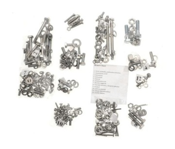 Śruby nierdzewne ramy podzielone Romet Chart