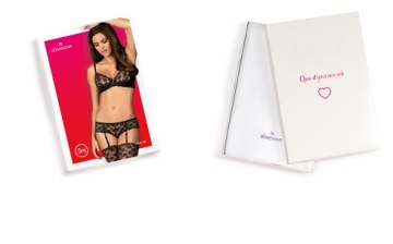 Комплект из двух предметов Letica, бюстгальтер, трусики Obsessive LXL